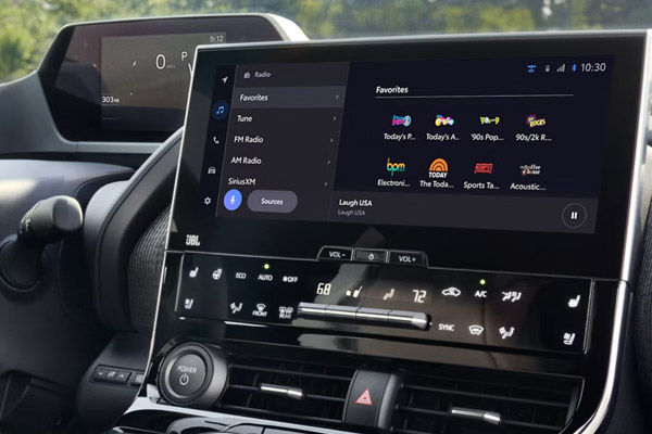 12,3 дюйма Toyota Audio Multimedia Сенсорний дисплей Toyota BZ4X