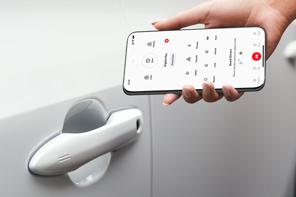 Можливість цифрового ключа Toyota BZ4X