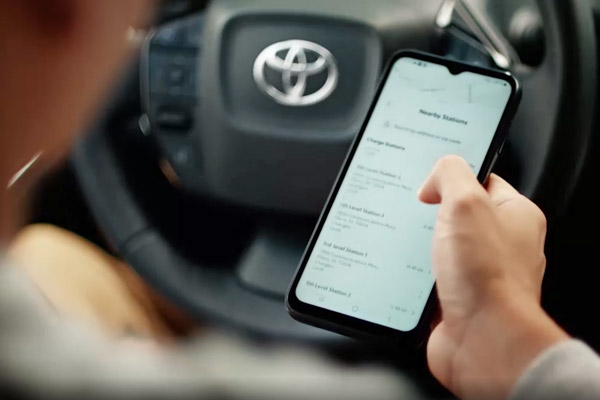 Підключення до додатків Toyota Toyota BZ4X