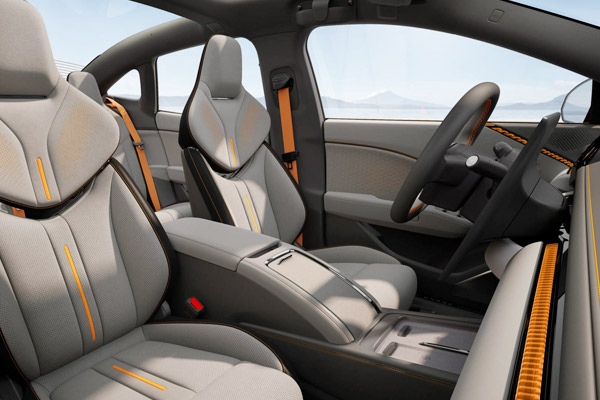 Інтер'єр та комфорт ZEEKR 007